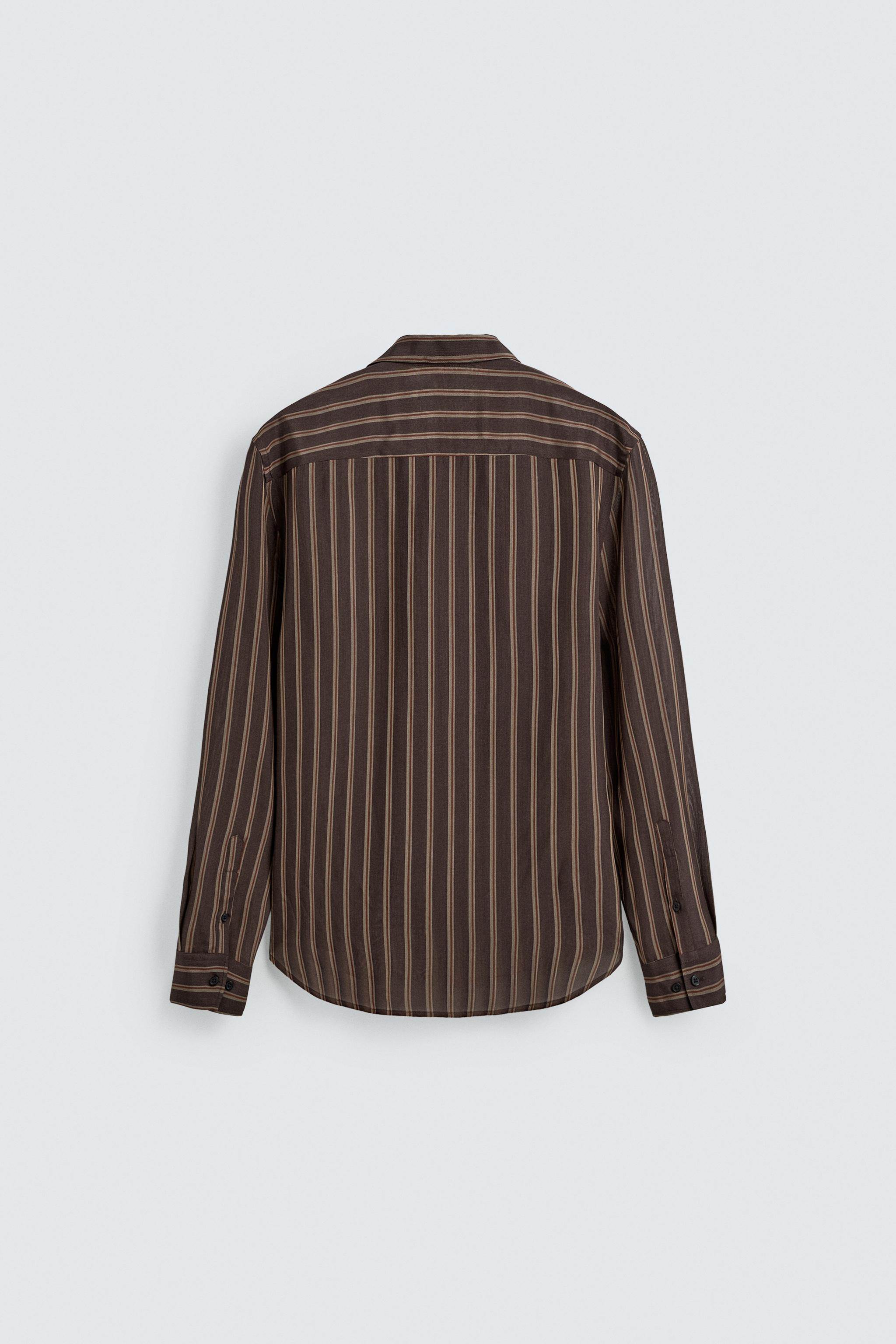 FLOWY STRIPED SHIRT